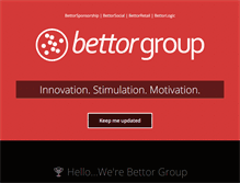 Tablet Screenshot of bettorgroup.com